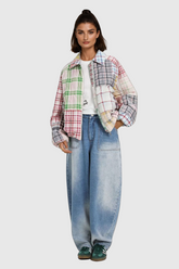 Aerfen Grid Deconstruct Multi Pamuklu Ceket